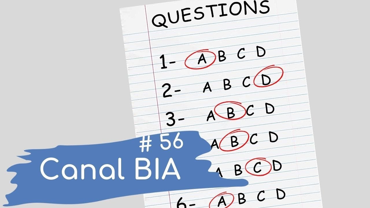 E44 : Sujet BIA 2019 corrigé et commenté