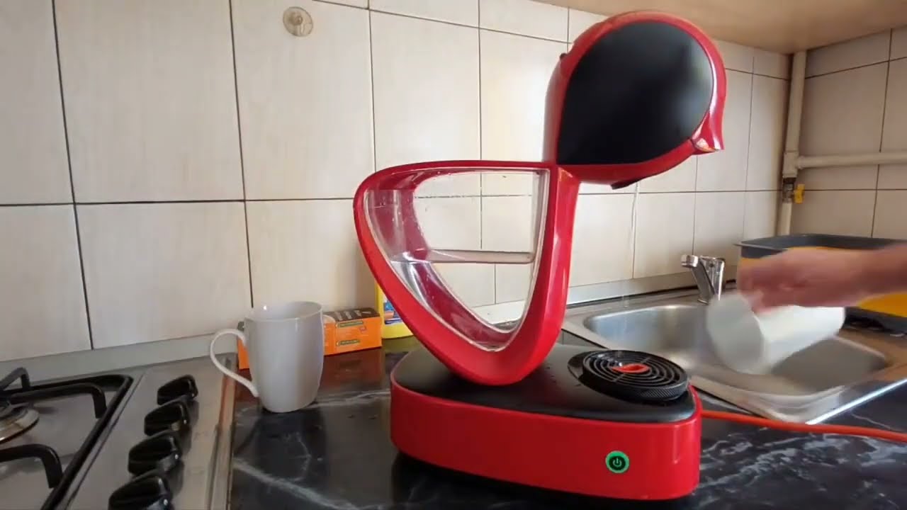 Decalcifiere, descaling, espressor cu capsule Krups KP170, Nescafé Dolce. @constantin0319 @nescafe