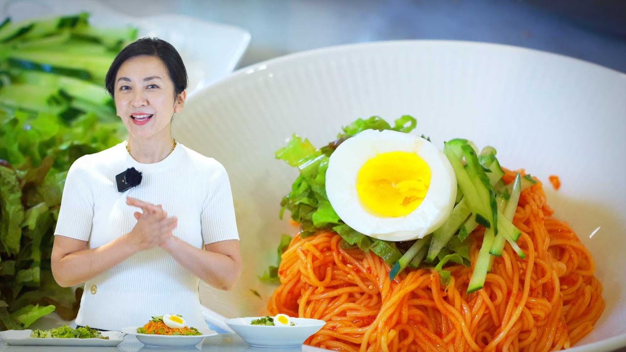 Bibim Guksu l Korean Spicy Cold Noodles