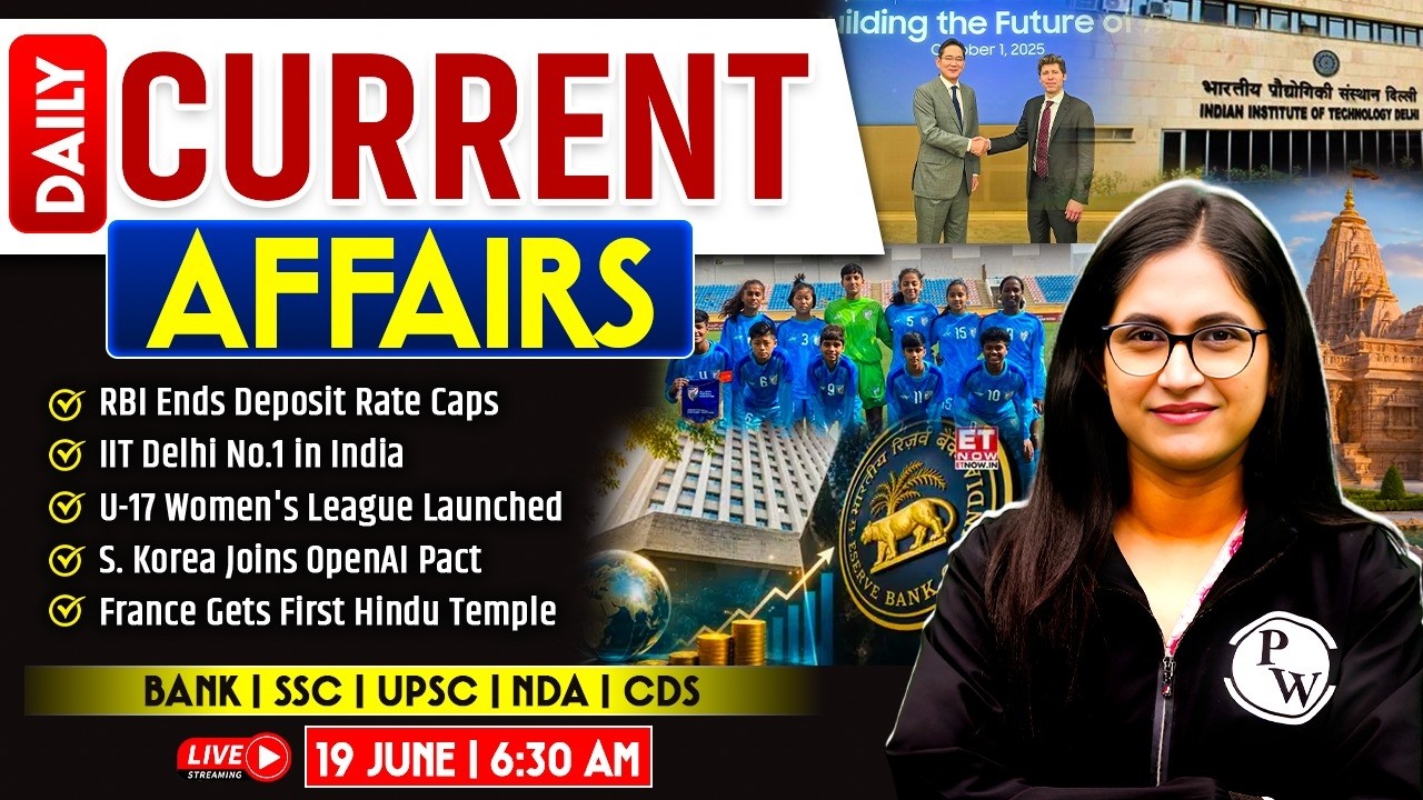19 June 2026 | Current Affairs Today | Banking Current Affairs 2026 | by Sushmita Ma'am