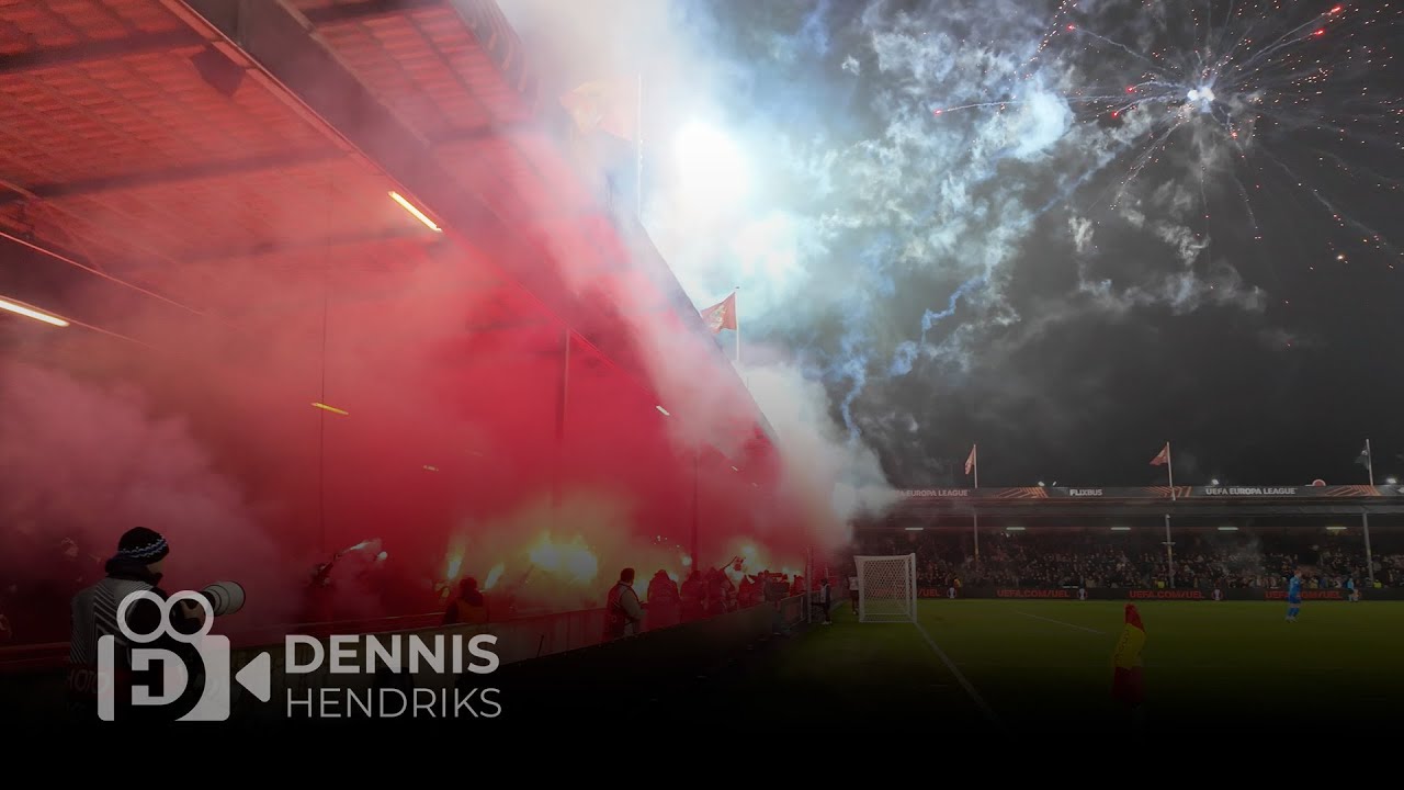 Pyro at Go Ahead Eagles 🔥 | Europa League vs Braga