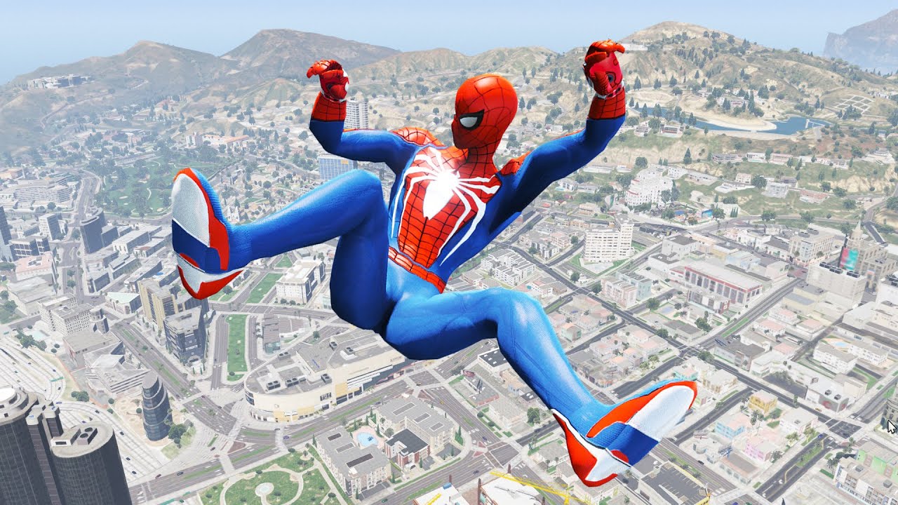 Spider-Man Mod / Ragdolls and Crash Test, Grand Fun [GTA 5] ep.6