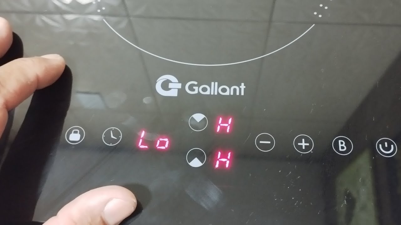 fogão de indução Gallant
