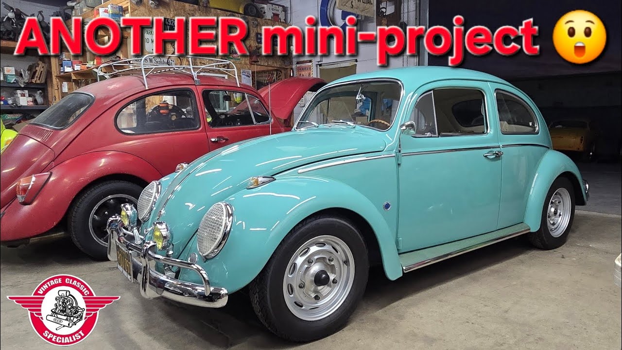 Ежедневные новости от мастерской VCS Vintage VW Restoration, эпизод 589: бирюзовый VW 1962 года ж...
