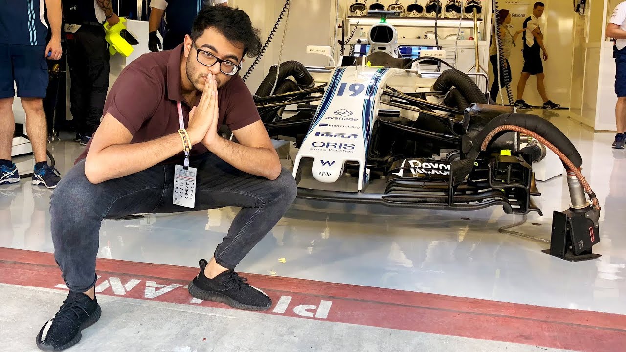 F1 VIP Paddock Experience with WILLIAMS F1 in Abu Dhabi!
