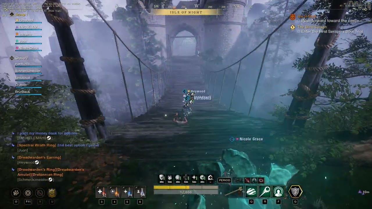 New World: Aeternum - Isle of Night Raid - LS/VG PoV