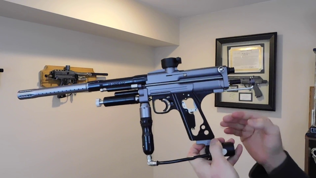 New Shocktech Gunfighter Frame for the Autococker Paintball Gun