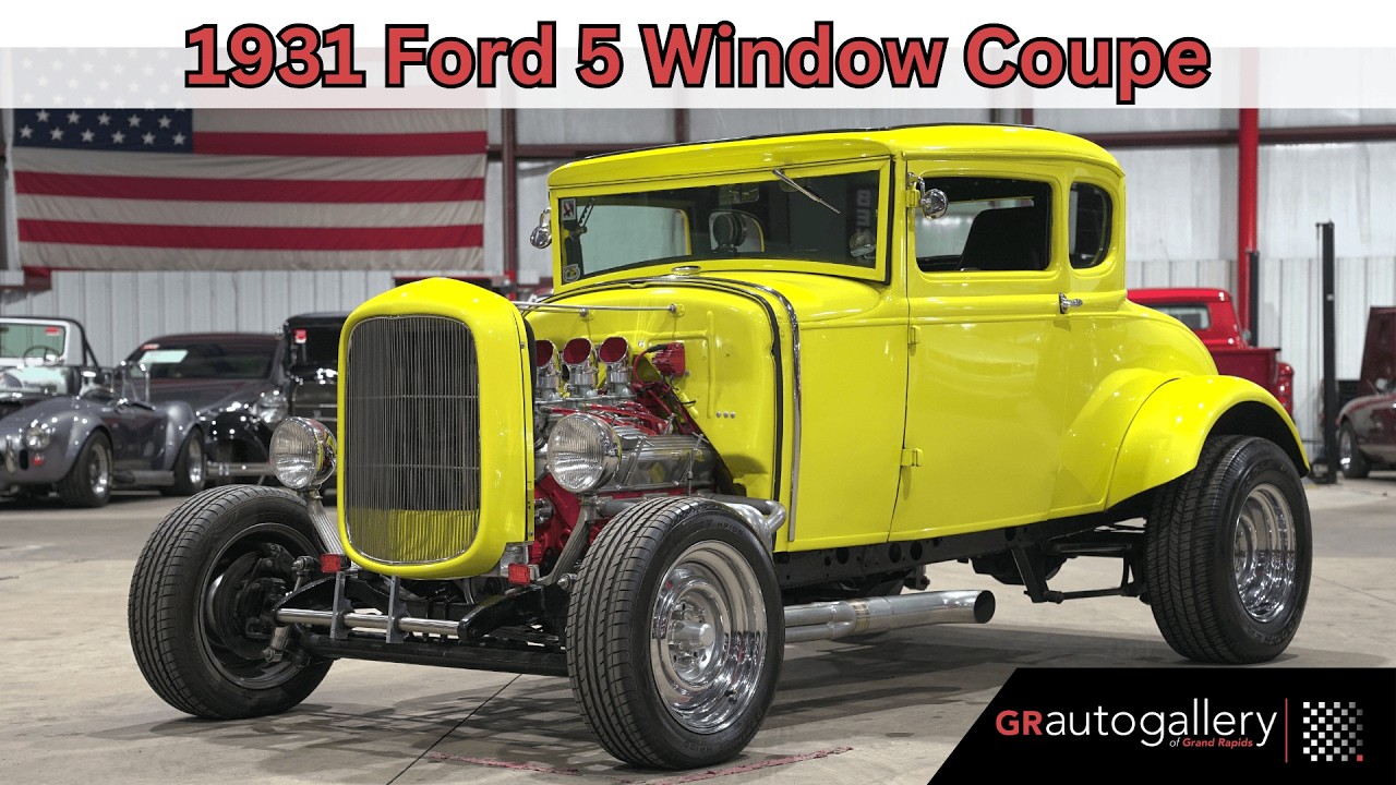 1931 Ford 5 Window Coupe For Sale - Walk Around