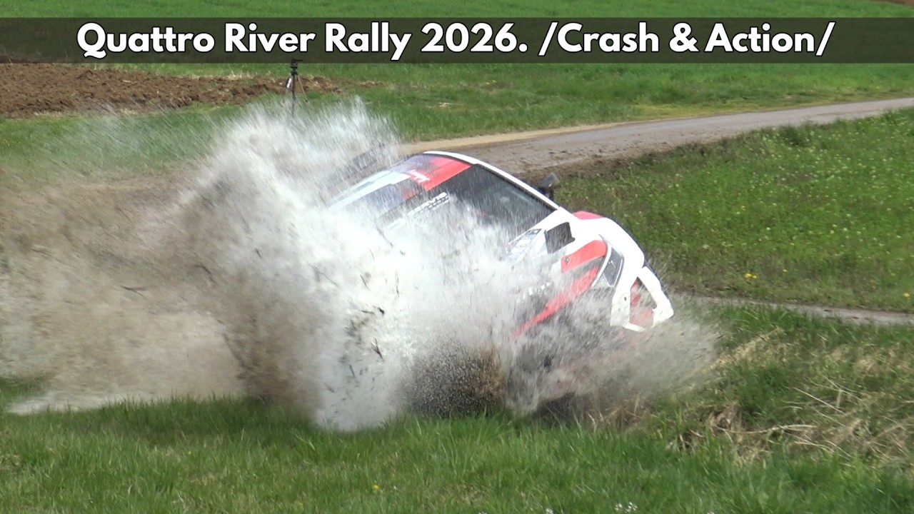Quattro River Rally 2026. /Crash & Action/ - TheLepoldMedia