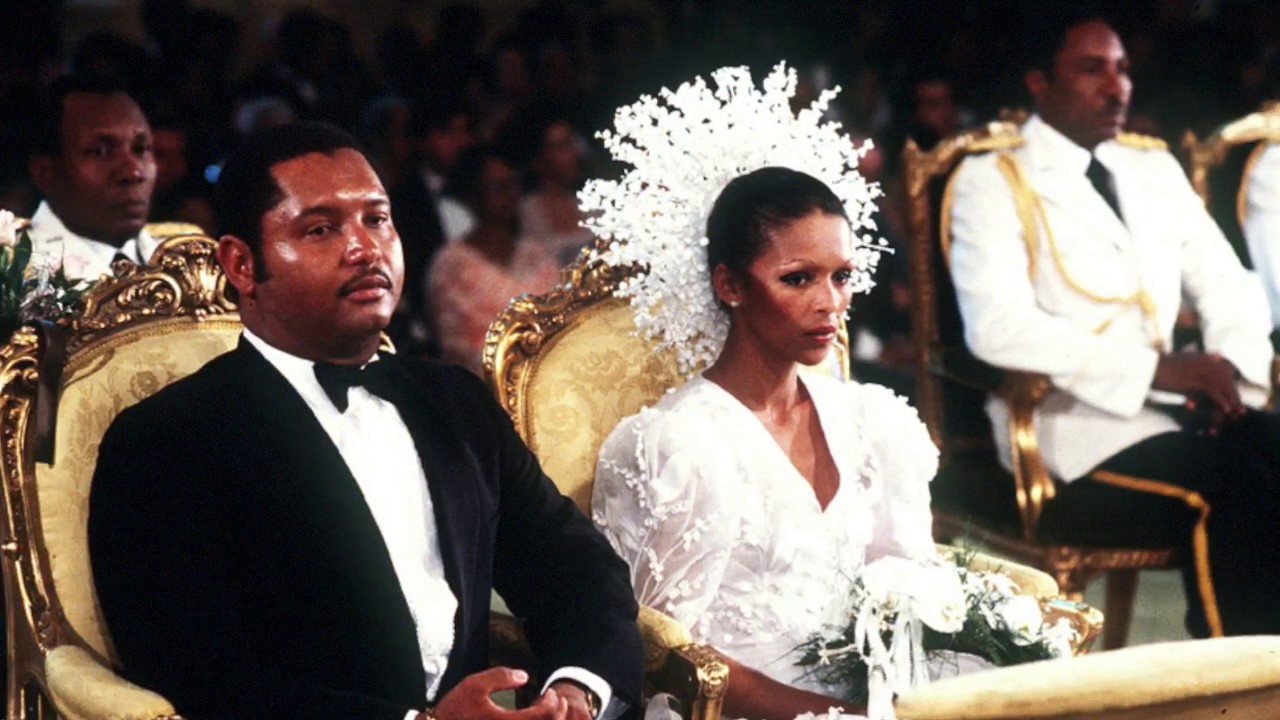 Mariage de Jean Claude Duvalier et Michele Bennett le 27 mai 1980.