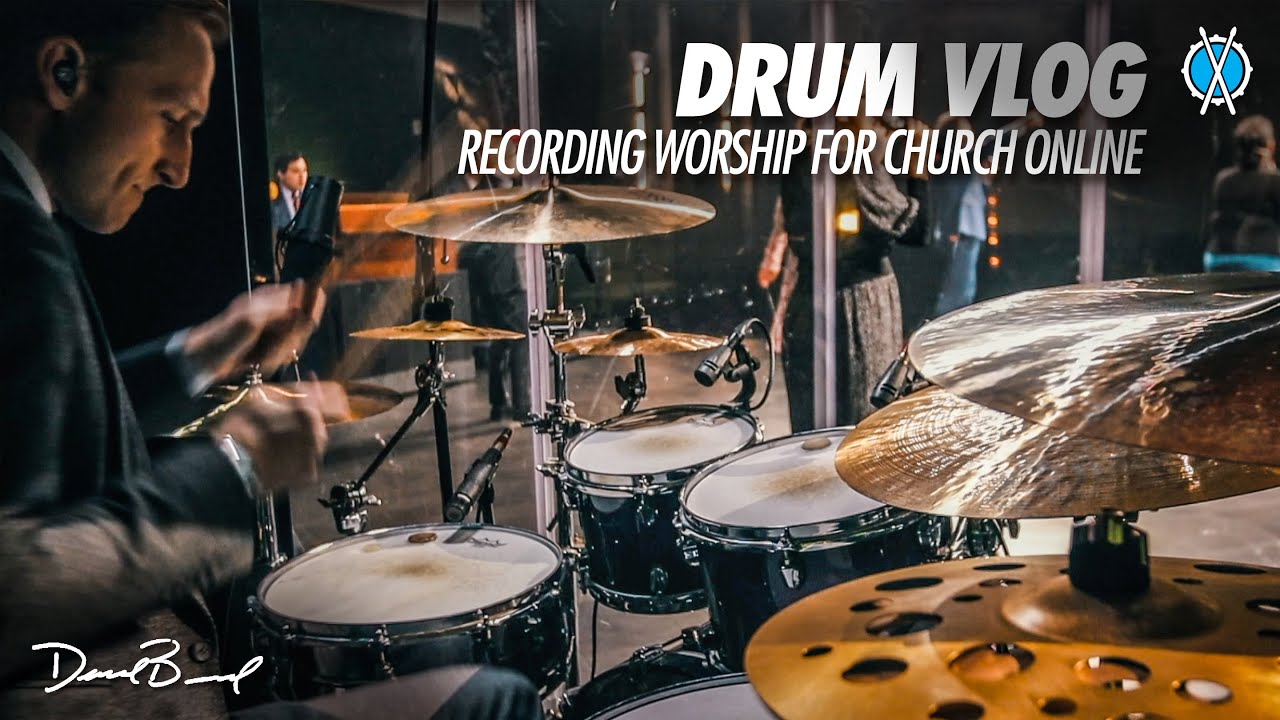 Recording Worship For Church Online // Drum Vlog