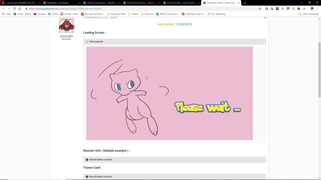 How to get PokeMMO with Themes 2019!