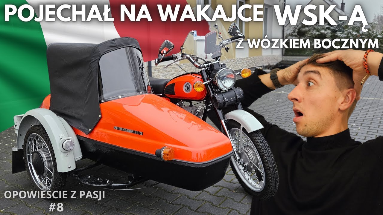 WSK KOBUZ I WYPRAWA Z POLSKI DO WŁOCH