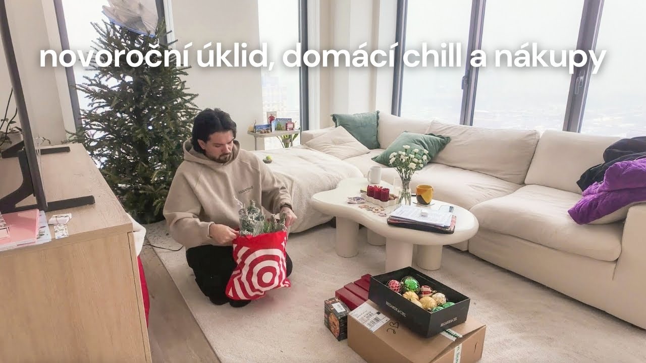 novoroční úklid, domácí chill a nákupy | NYC Diaries