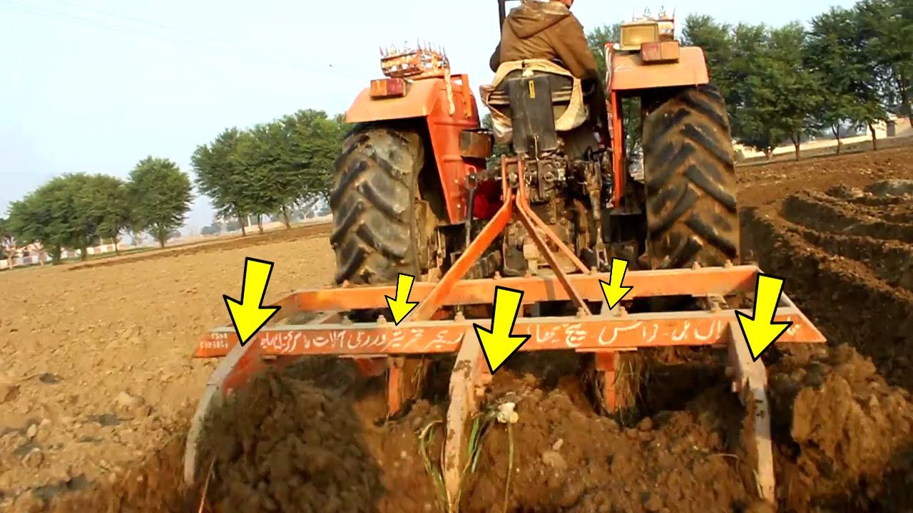 1.5 Feet Depth Eultivation Heavy Duty Cultivator Al Ghazi Tractor 65hp Engine