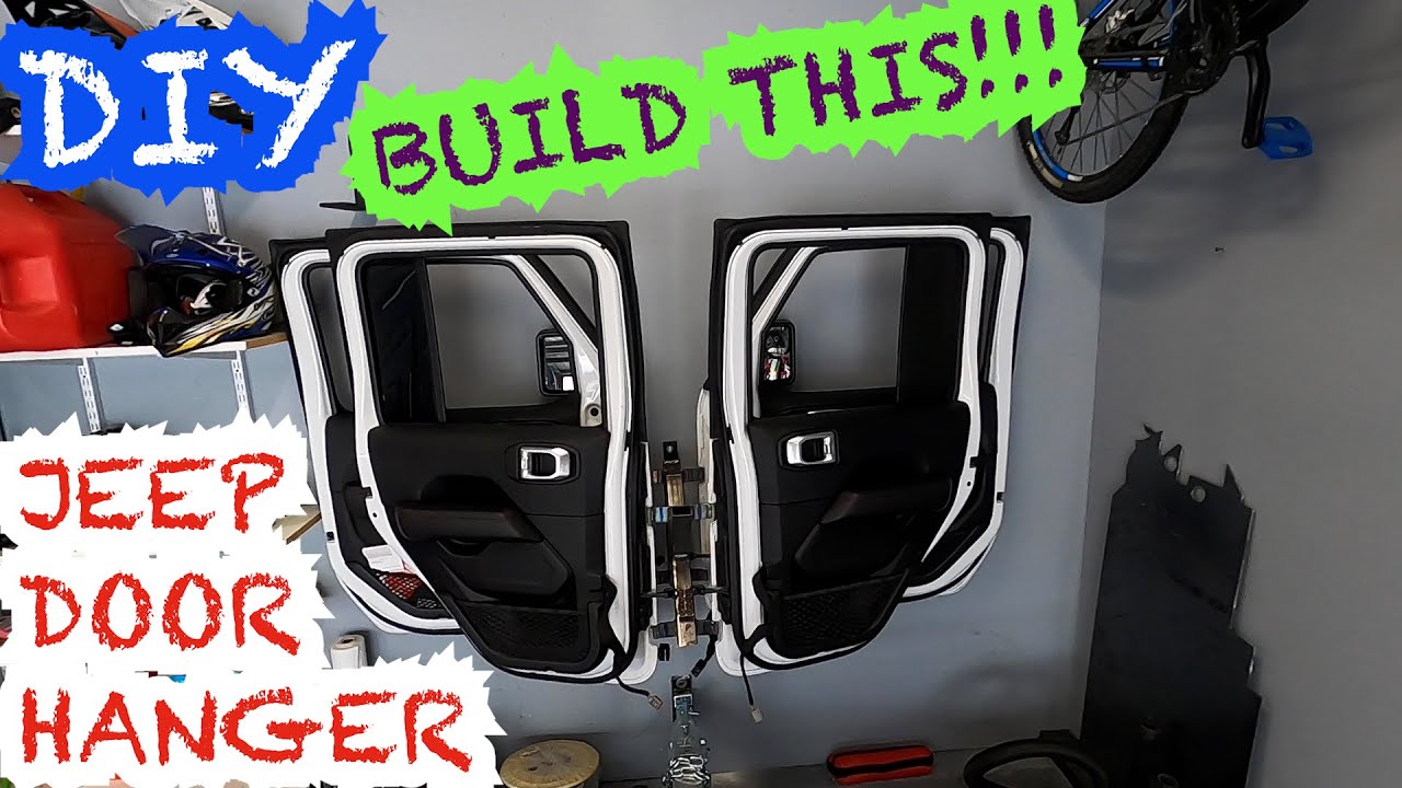 The Best DIY Jeep Door Storage Hanger