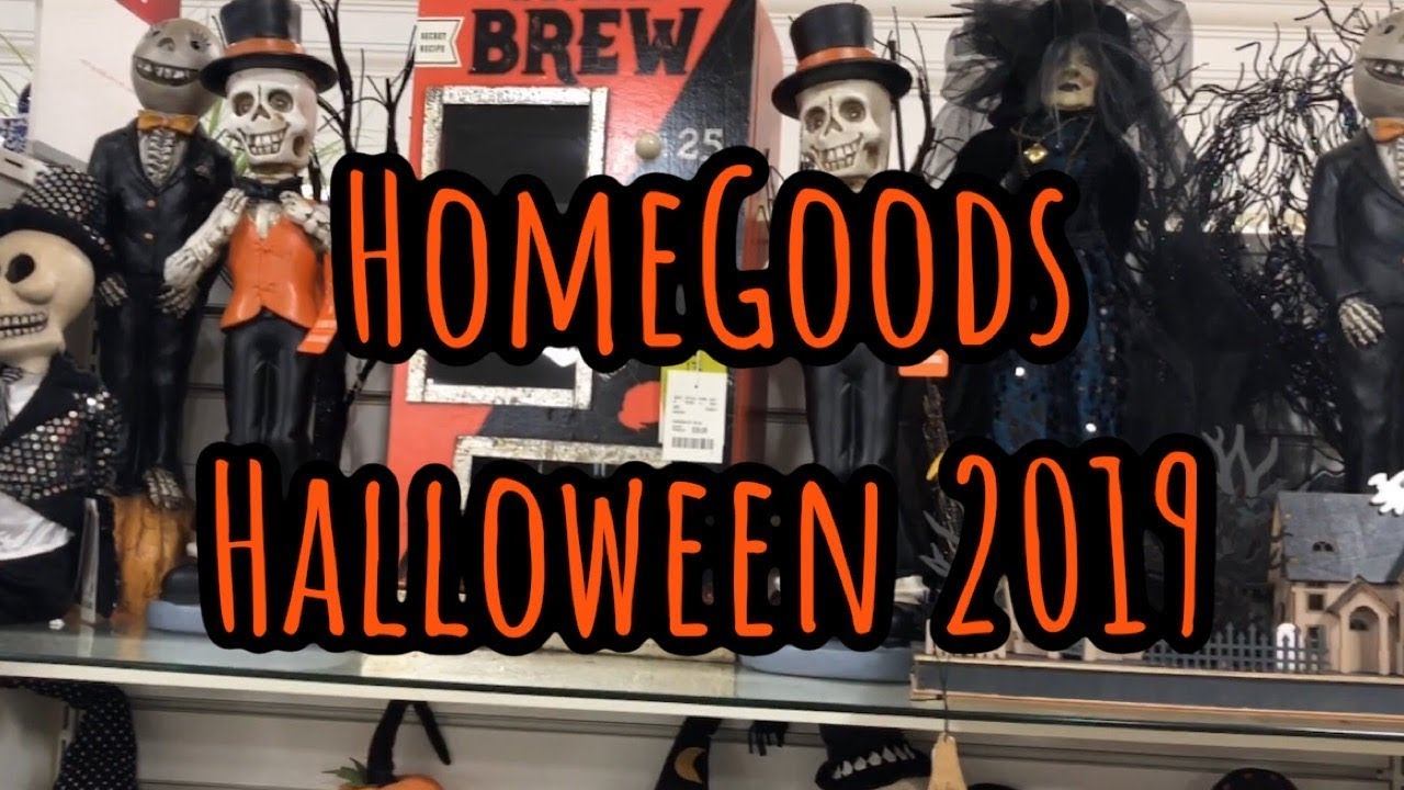 New Halloween @ HomeGoods 🖤🎃 2019