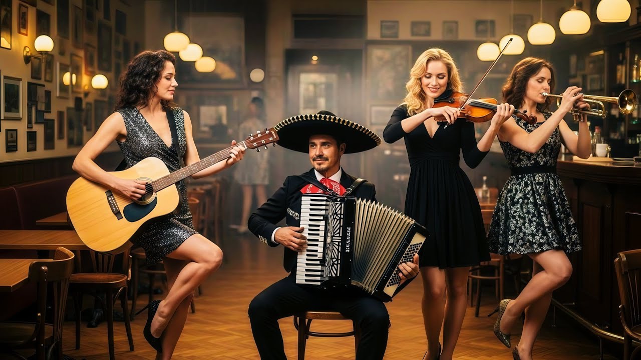 Retro Plaza Fiesta | Vintage Mexican Polka 1950s Sound