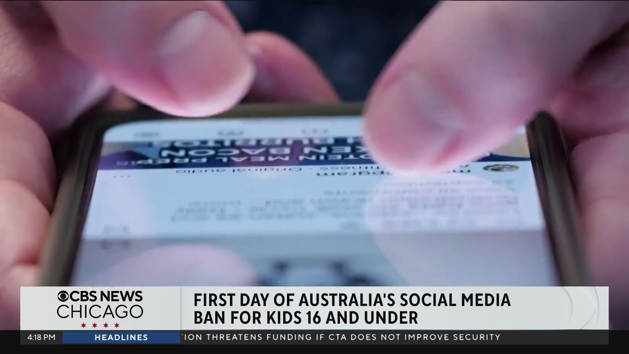 Australian social media ban for kids under 16 takes effect