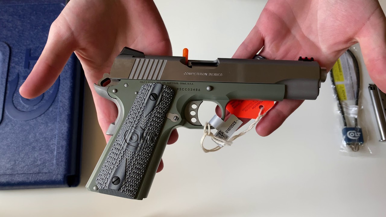 Unboxing - Colt 1911 Competition Series - Government Model (Jungle Green)