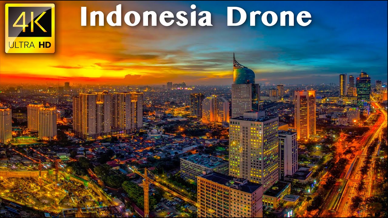 Indonesia - 4K UHD Drone Video | Explore Jakarta, Bali Islands, Indonesia in 4K Drone Video