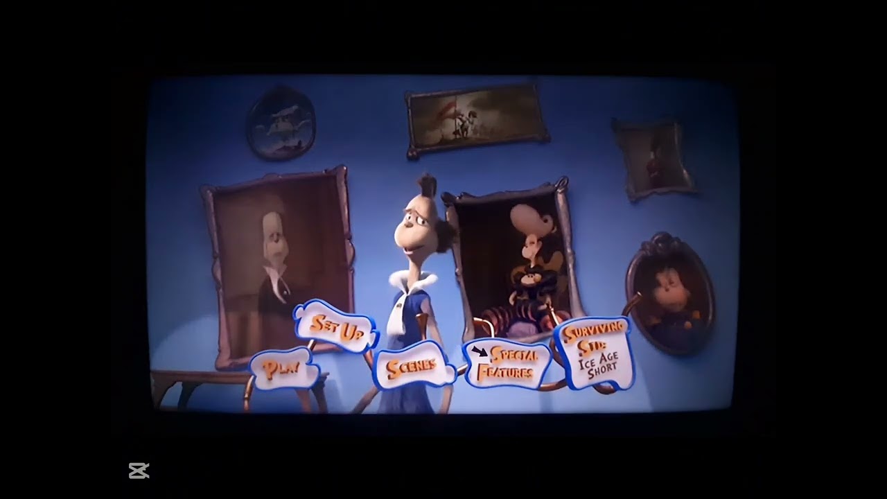 Horton Y El Mundo De Los Quien (Horton Hears A Who!) DVD Menu (2008) Version Estadounidense