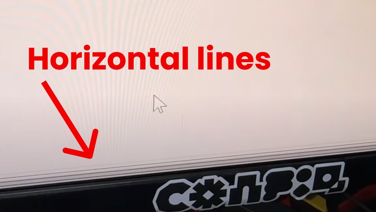 Monitor horizontal issue - Fixed!