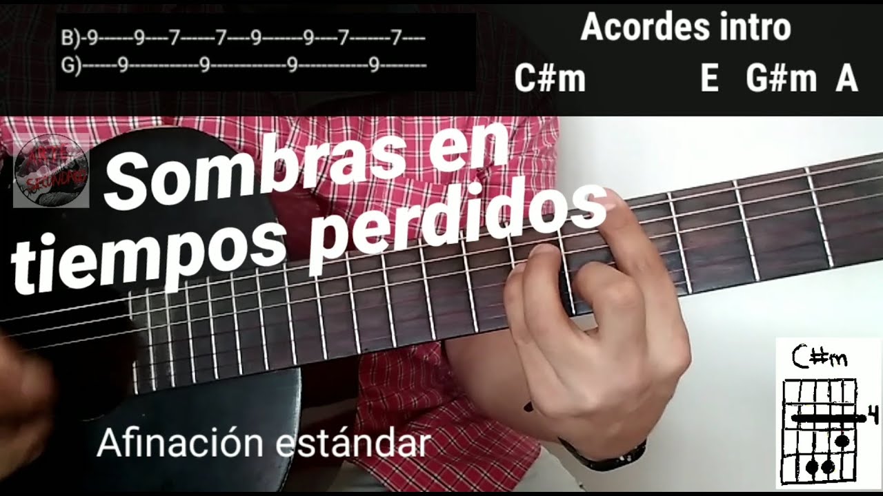 Sombras en tiempos perdidos Caifanes cover (como tocar) guitarra acordes y letra