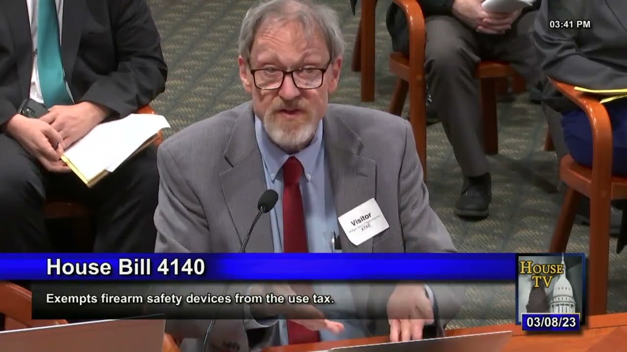 Testimony to the Michigan House Judiciary Committee on Proposed Gun Control Bills