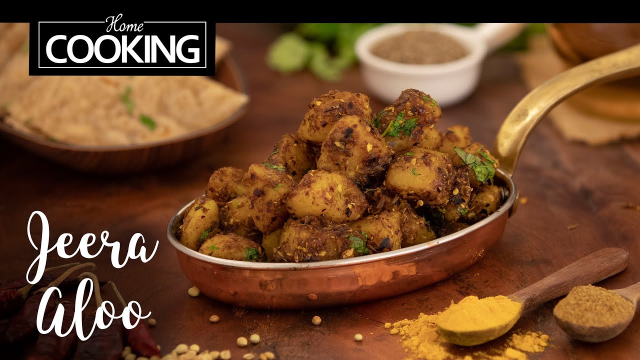 Jeera Aloo Recipe | Dry Aloo Sabji | Potato Recipes | Aloo Recipe | Side Dish For Chapathi