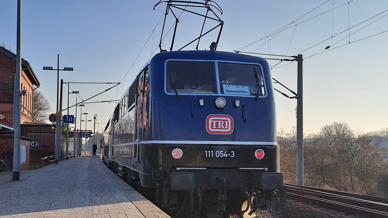 Retro-Züge auf der S4 zwischen Hannover und Bennemühlen