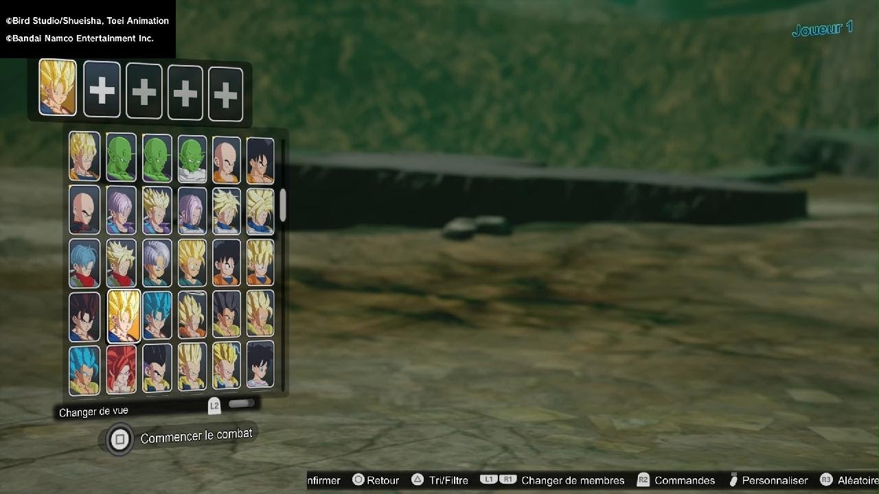 Game play dragon ball Sparking zero 