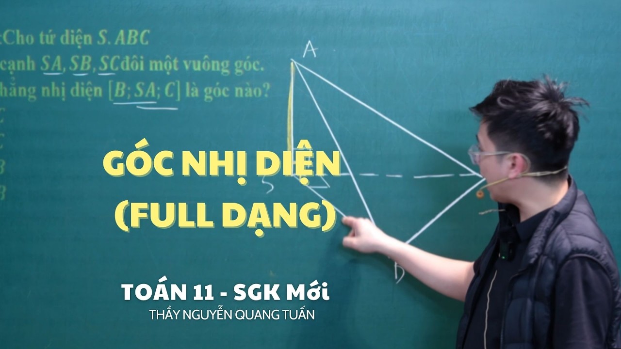 TOÁN 11 - GÓC NHỊ DIỆN FULL DẠNG CHƯƠNG TRÌNH MỚI