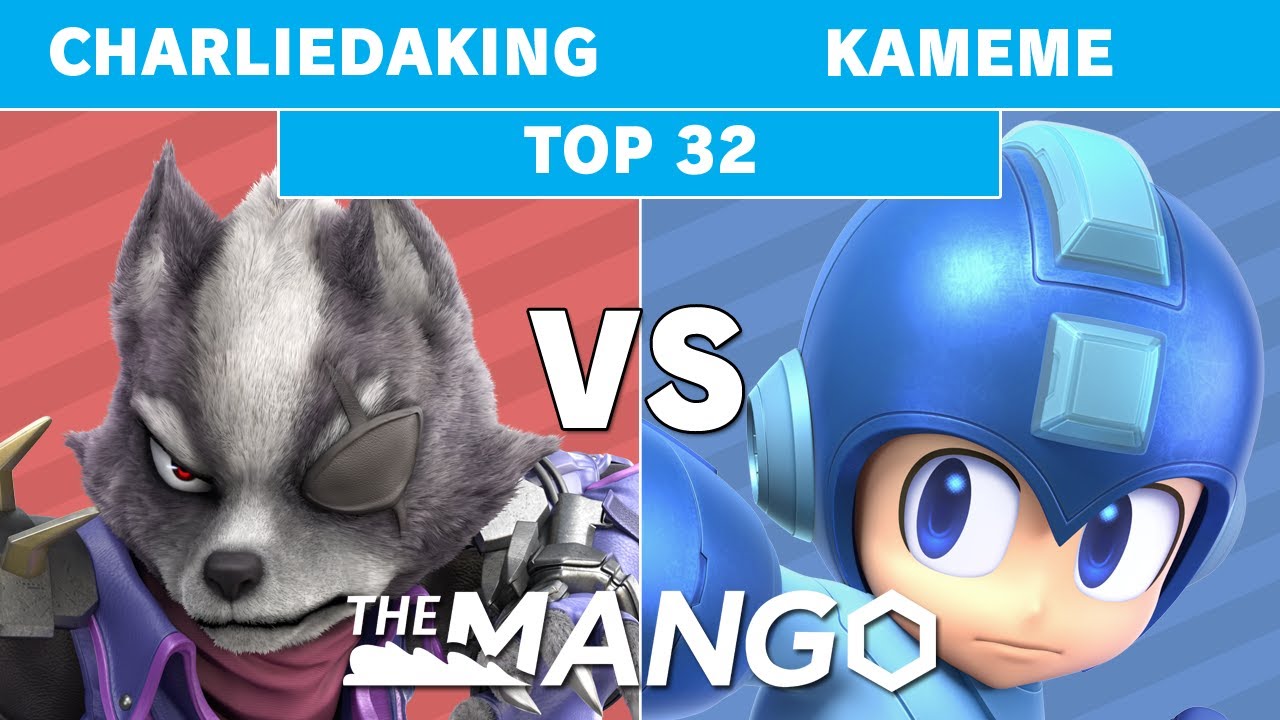 The Mang0 3 - Charliedaking (Wolf) vs Kameme (Mega Man) Top 32 - Smash Ultimate
