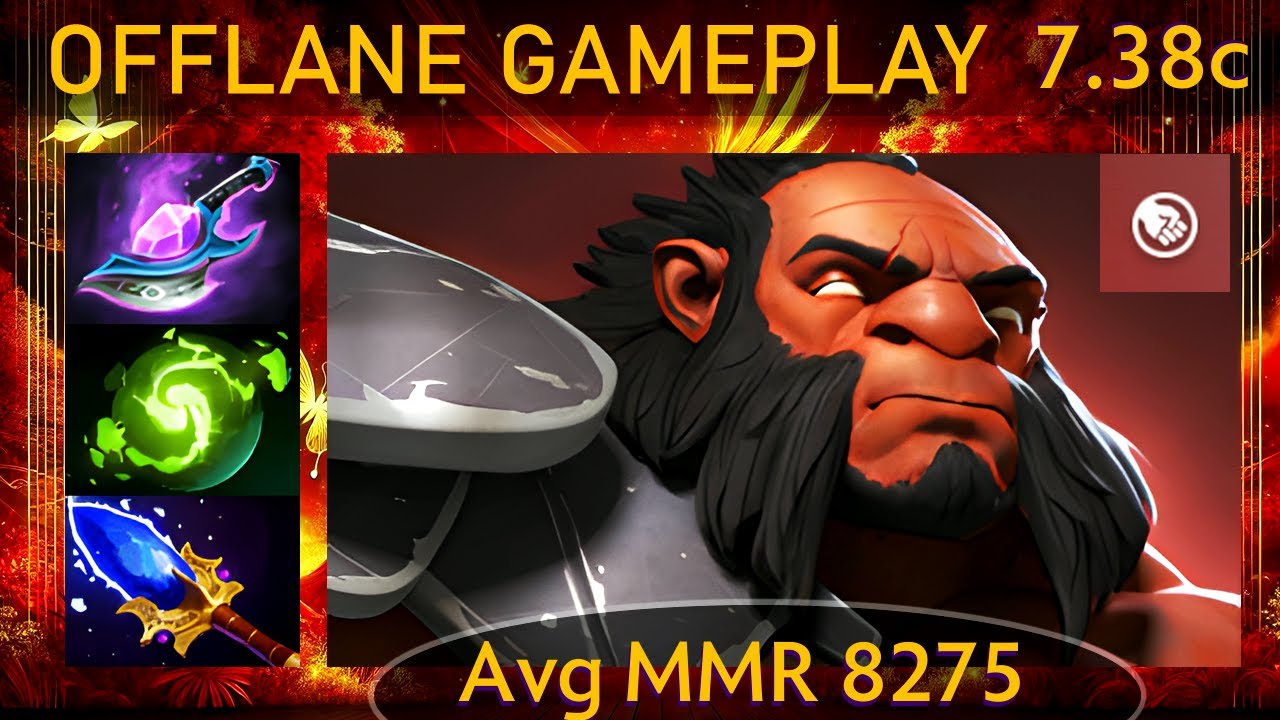 ⭐ 7.38c Axe |K+A-D - 25 KP - 84%| Offlane Gameplay - Dota 2 High MMR