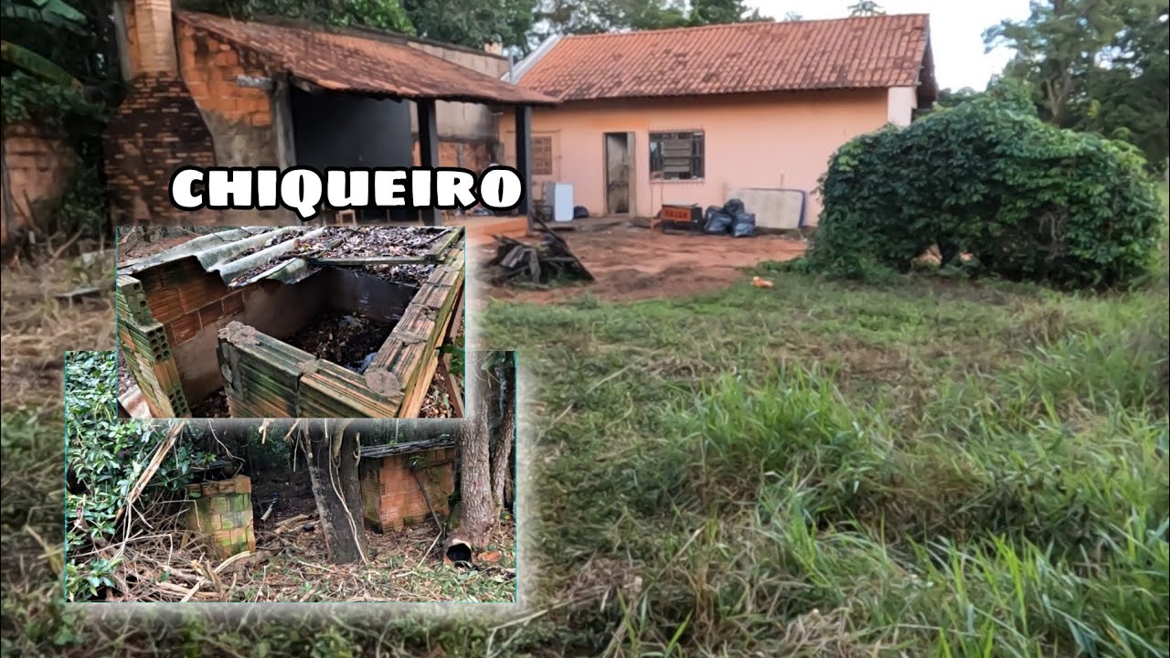 PRIMEIRA MISS&Atilde;O DA CH&Aacute;CARA ALUGADA FOI CARPIR E LIMPAR AT&Eacute; O CHIQUEIRO DOS PORCOS 