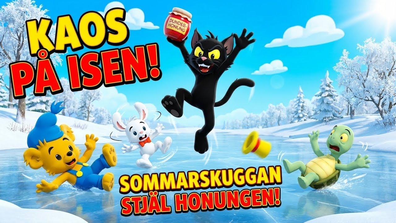 Bamse vs Sommarskuggan: Det stora honungsmysteriet! 🐻⚡️