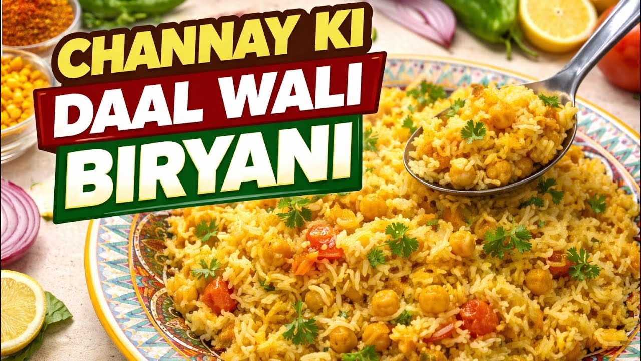 Channay Ki Daal Wali Biryani | Easy And Tasty 