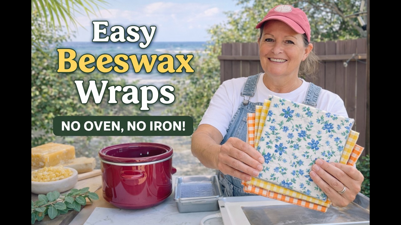 The Easiest Beeswax Wraps Recipe Ever (No Oven, No Iron, No Mess)