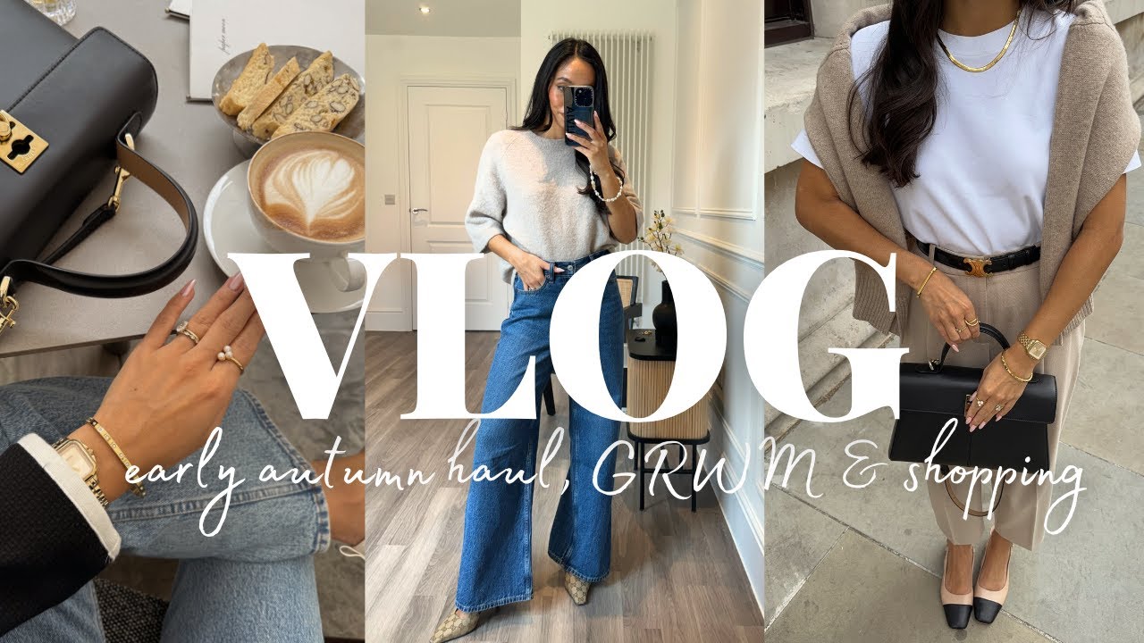 EARLY AUTUMN HAUL, COME SHOPPING WITH ME, GRWM, | VLOG | Olivia Miller