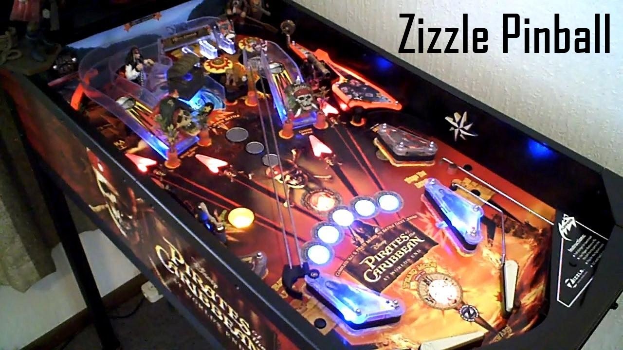 Zizzle Pinball GAMEPLAY - Pirates of the Caribbean