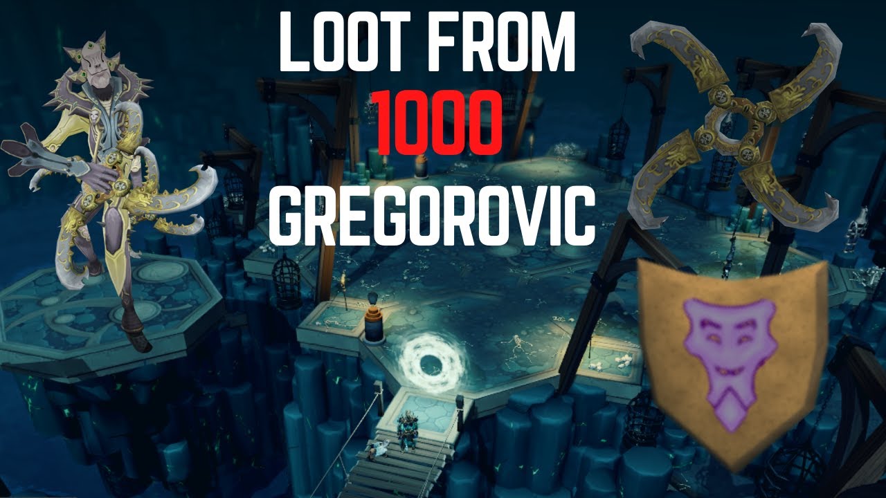 Loot from 1000 Gregorovic and preset guide [AFK method] |Runescape 3| GWD2