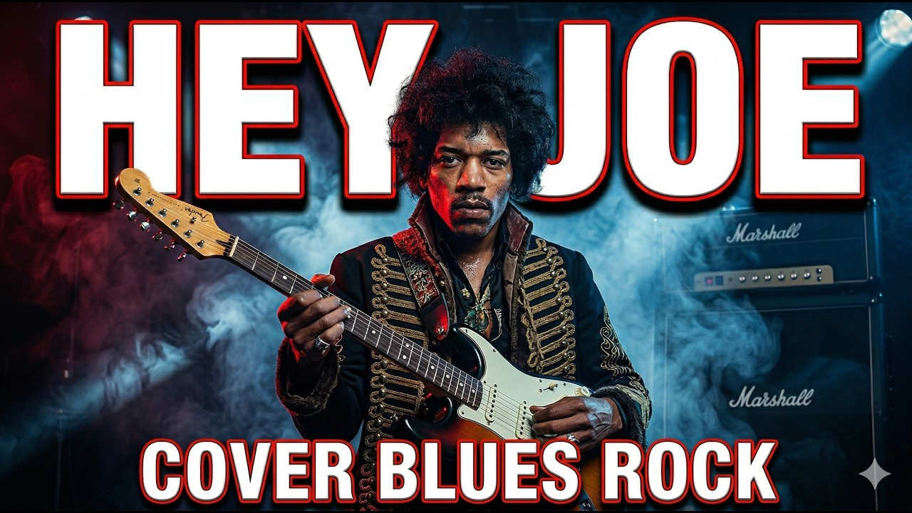 Hey Joe - Jimi Hendrix - Epic Blues Rock Instrumental (Guitar Solo) - Jimi Hendrix - Inspired By