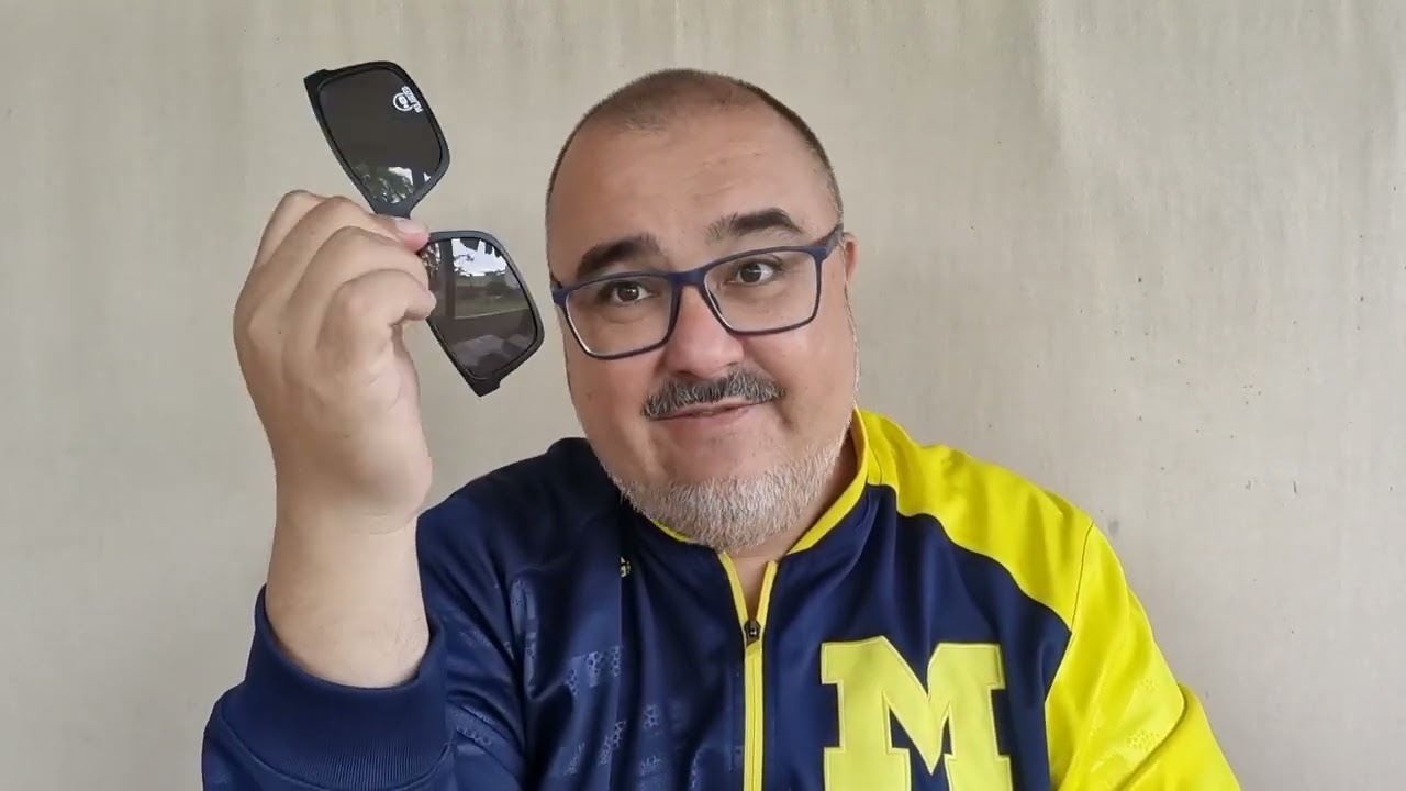 Oculos Clipon HB SWITCH 0426, polarizado que da para colocar lente de grau