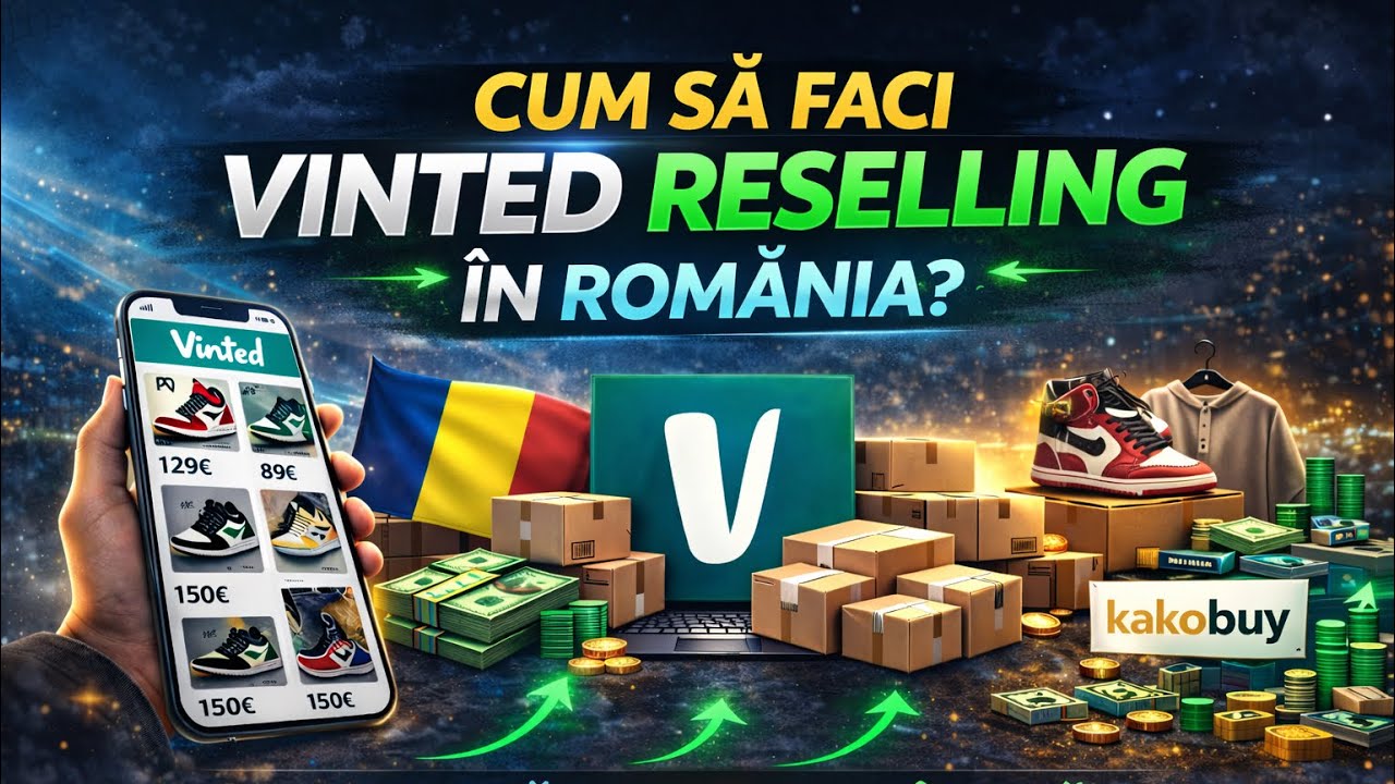 Cum sa faci vinted reselling in romania🇷🇴💸
