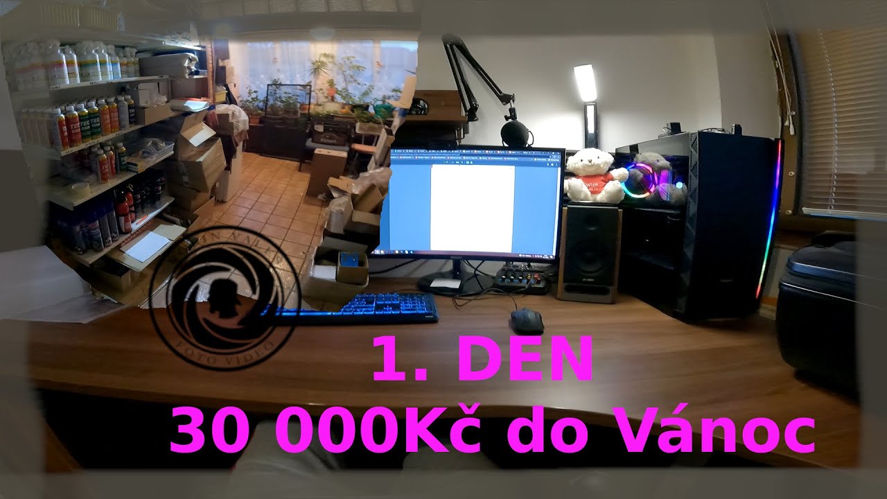 4K | 1. Den výzvy | Plán který se rozpadl | 30 000 Kč do Vánoc