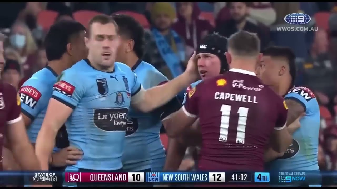 Origin punch up! Burton and Gagai