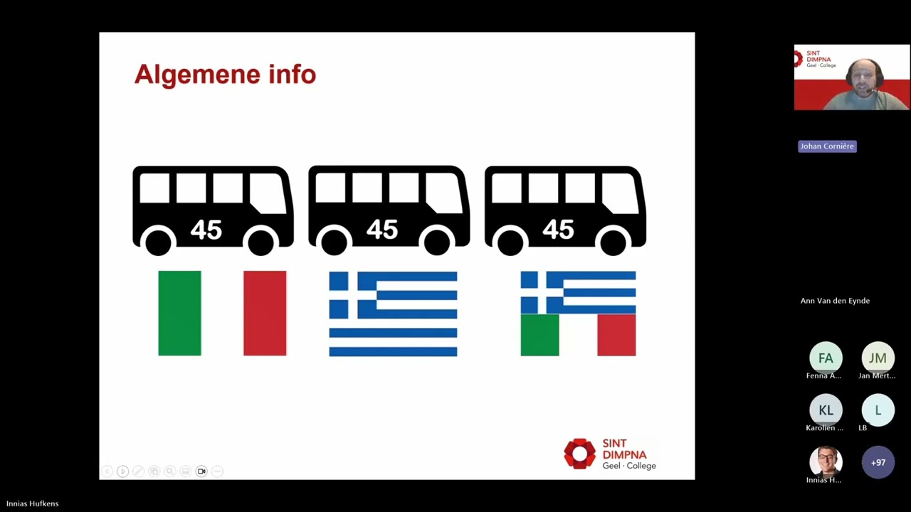 Infomoment laatstejaarsreizen 5dejaar