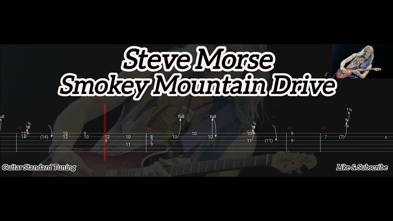 Steve Morse - Smokey Mountain Drive ( Tab Guitar )
