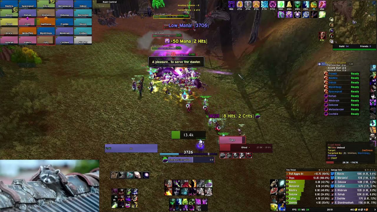 [Tribe] Mount Hyjal - World #1 Speedrun 36:15 (broken) - Warlock PoV